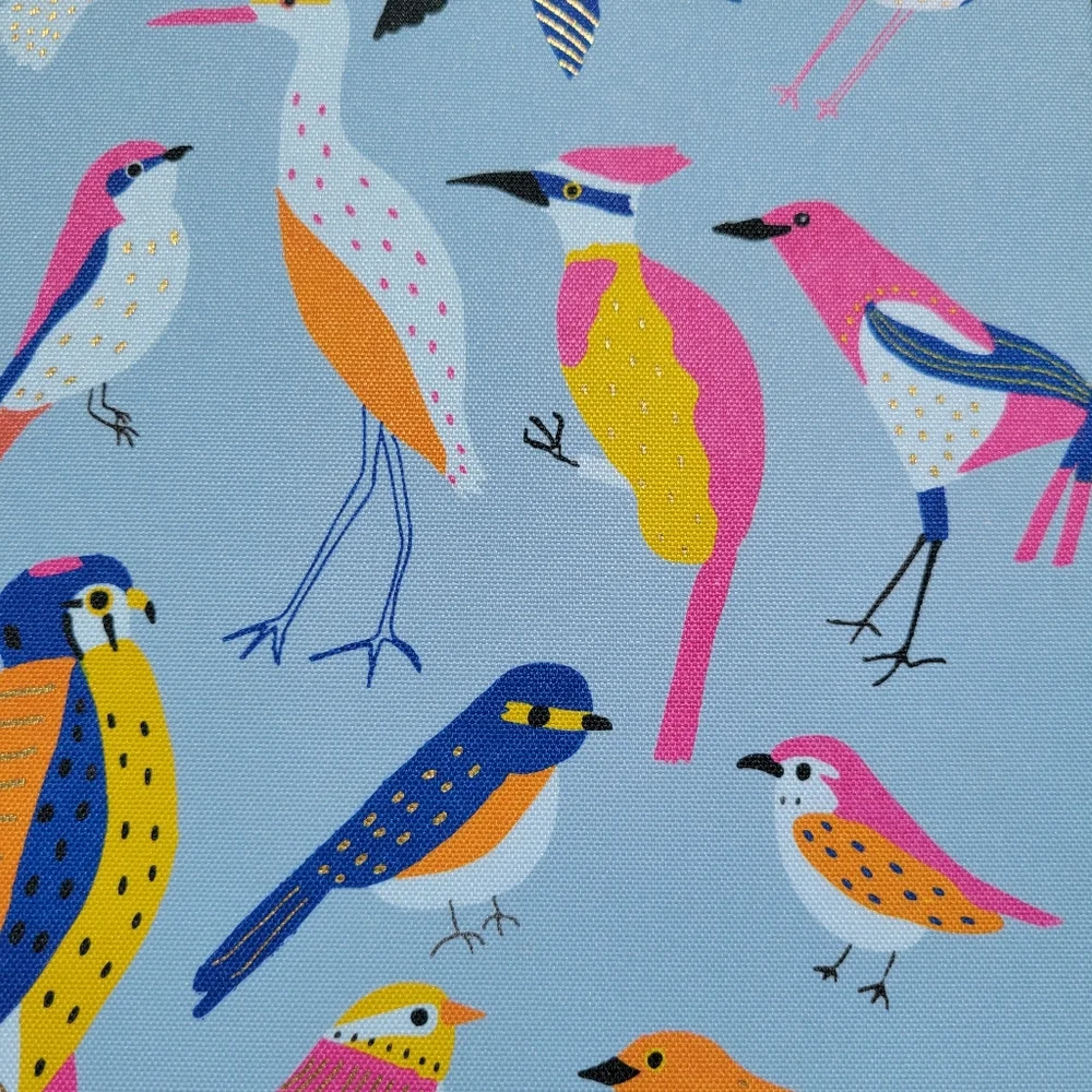 Threshold Journal with Colorful Bird Cover ~ GUC ~ Junk Journal ~  Planner